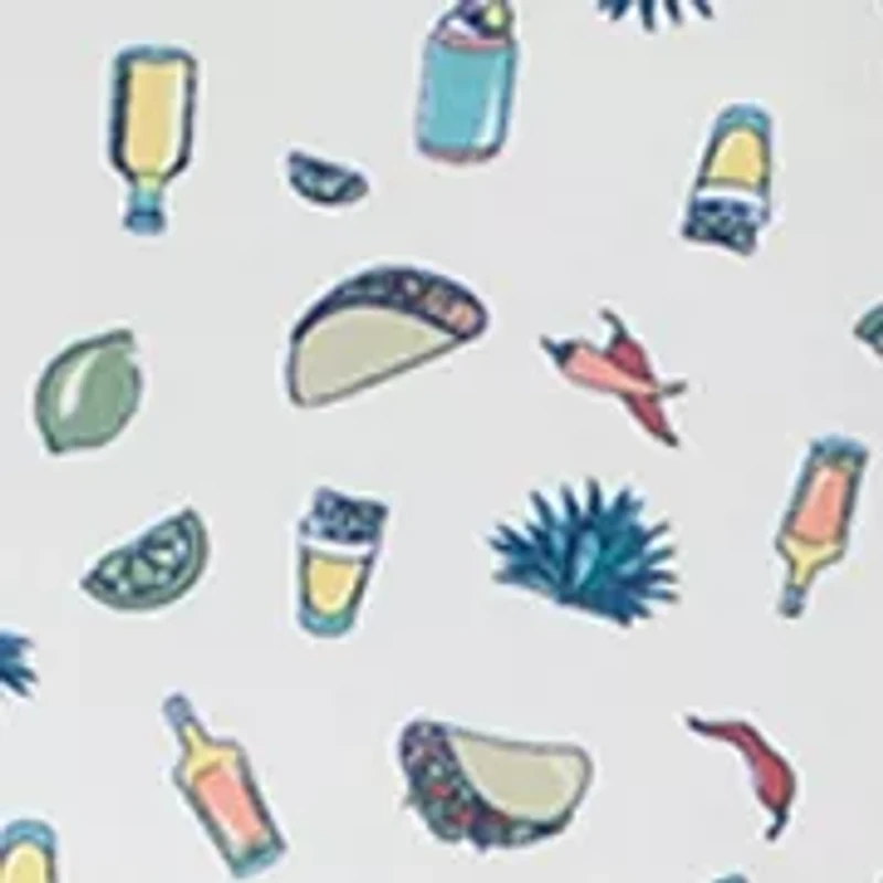 Men's Short Sleeve Printed Performance Polo Shirt