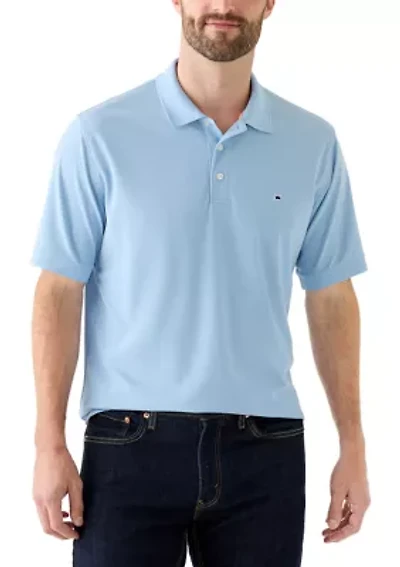 Men's Short Sleeve Pique Polo