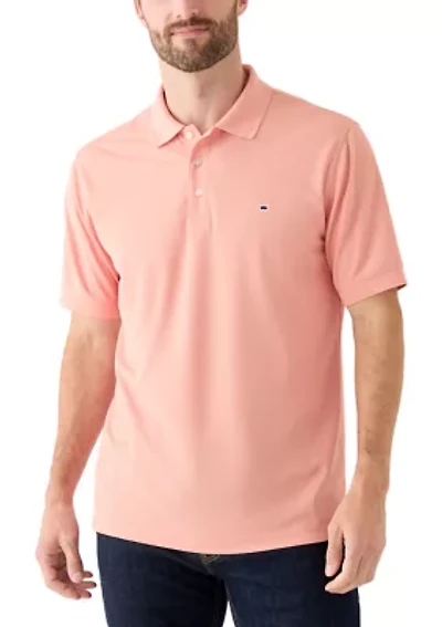 Men's Short Sleeve Pique Polo
