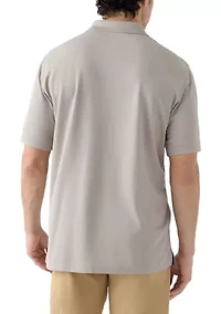 Men's Short Sleeve Pique Polo
