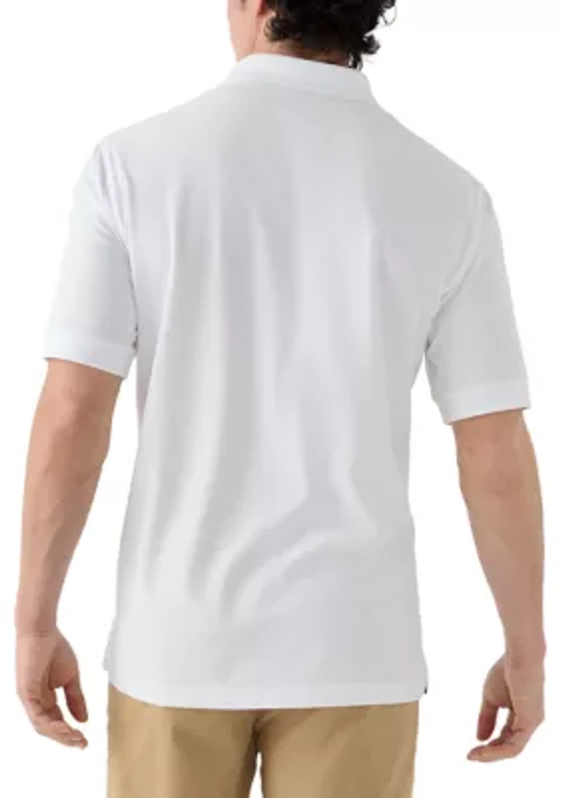 Men's Short Sleeve Pique Polo