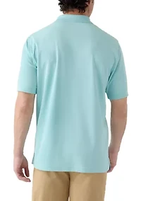Men's Short Sleeve Pique Polo