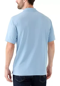 Men's Short Sleeve Pique Polo