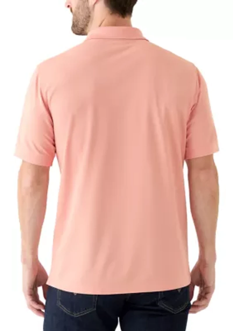 Men's Short Sleeve Pique Polo