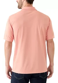 Men's Short Sleeve Pique Polo