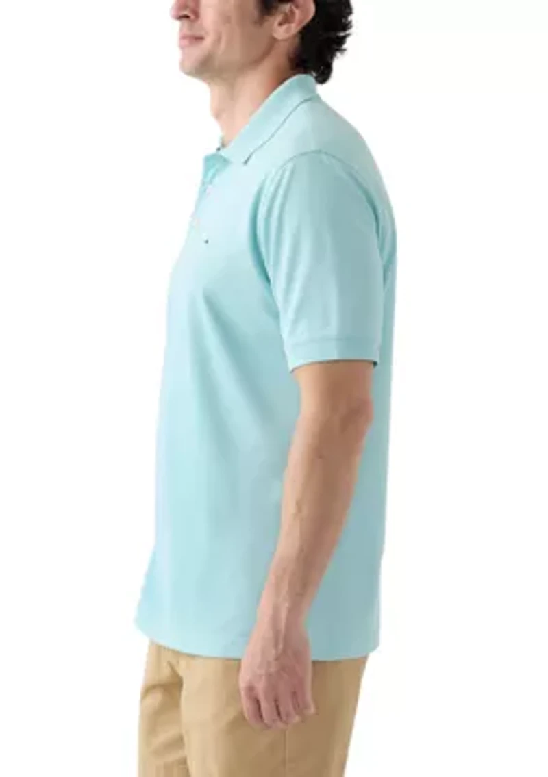 Men's Short Sleeve Pique Polo