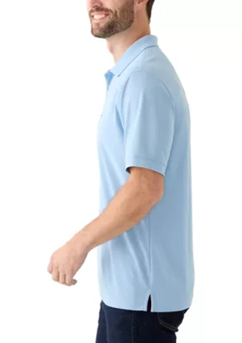 Men's Short Sleeve Pique Polo