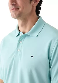 Men's Short Sleeve Pique Polo