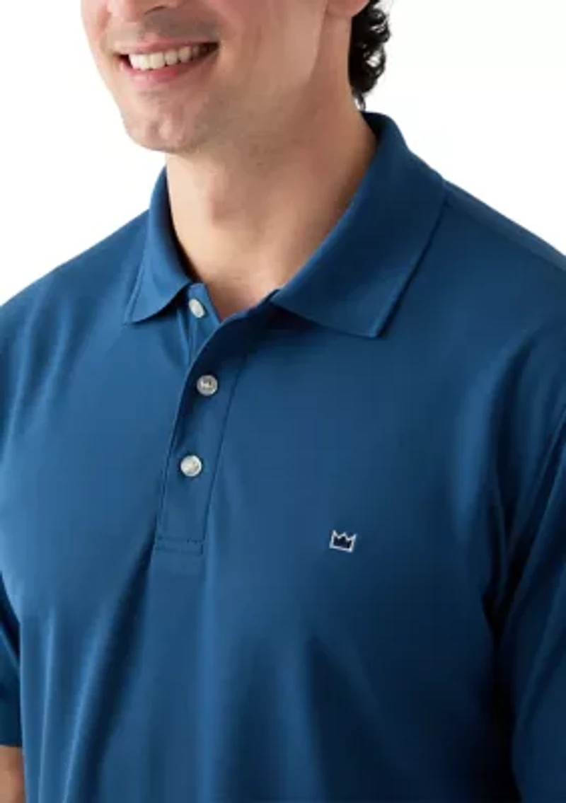 Men's Short Sleeve Pique Polo