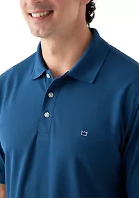 Men's Short Sleeve Pique Polo