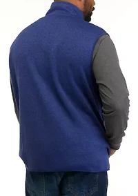 Big & Tall Sweater Fleece Vest