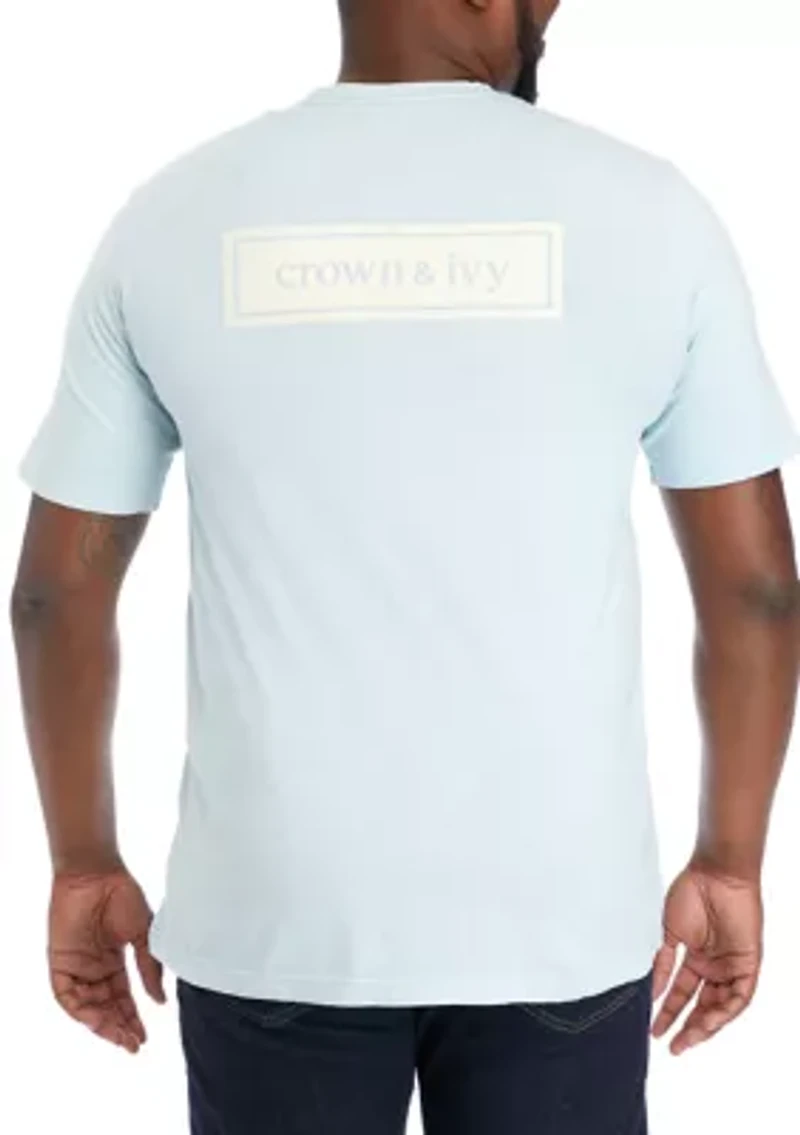 Big & Tall Washed Graphic T-Shirt