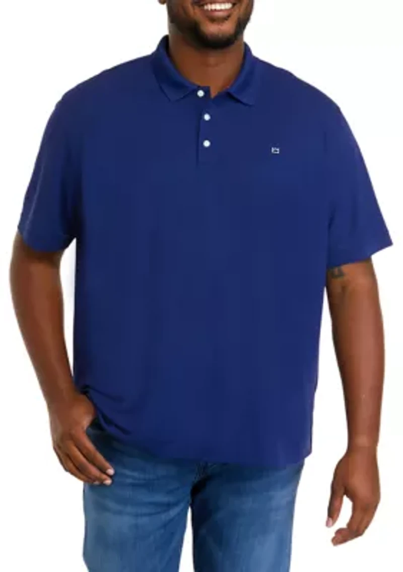 Big & Tall Performance Pique Polo Shirt