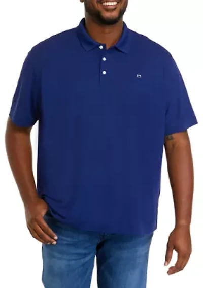 Big & Tall Performance Pique Polo Shirt