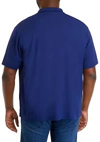 Big & Tall Performance Pique Polo Shirt