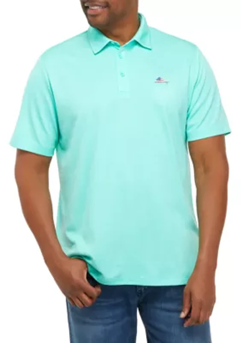 Big & Tall Fishing Polo Shirt