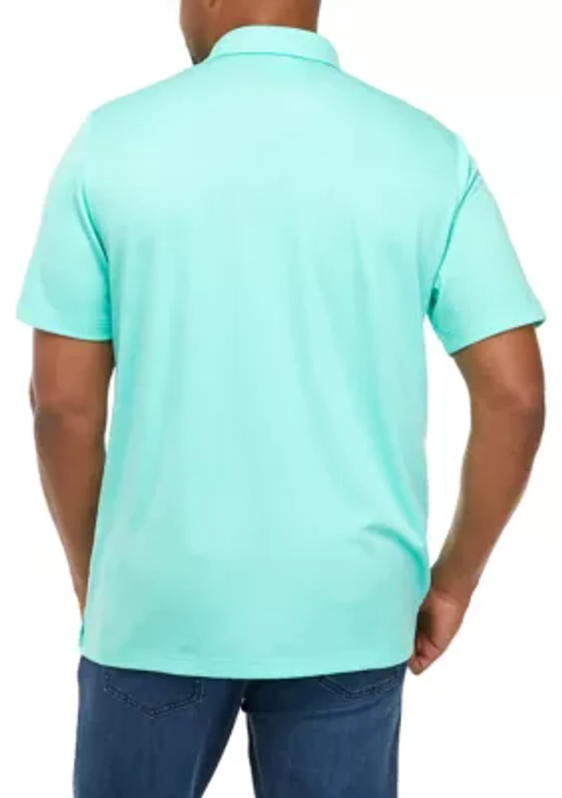Big & Tall Fishing Polo Shirt