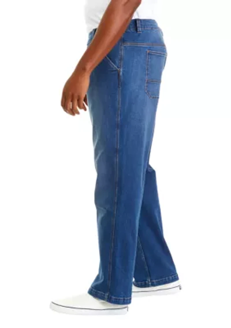 Big & Tall Relaxed 5 Pocket Jeans