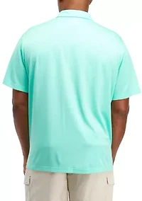 Big & Tall Short Sleeve Fishing Polo Shirt