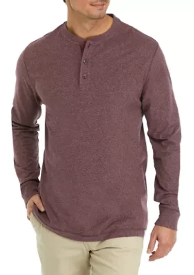 Long Sleeve Henley Shirt