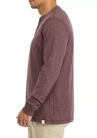 Long Sleeve Henley Shirt