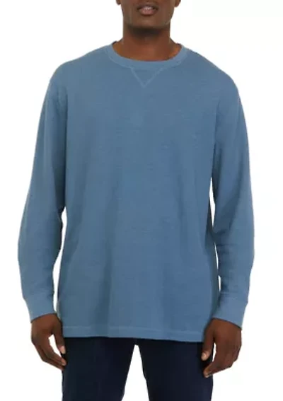 Long Sleeve Thermal Crew T-Shirt
