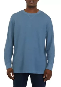 Long Sleeve Thermal Crew T-Shirt