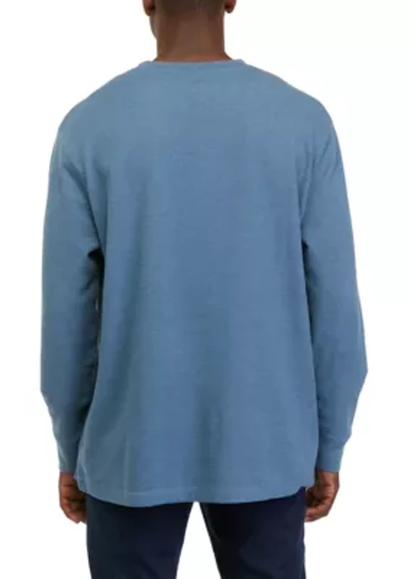 Long Sleeve Thermal Crew T-Shirt