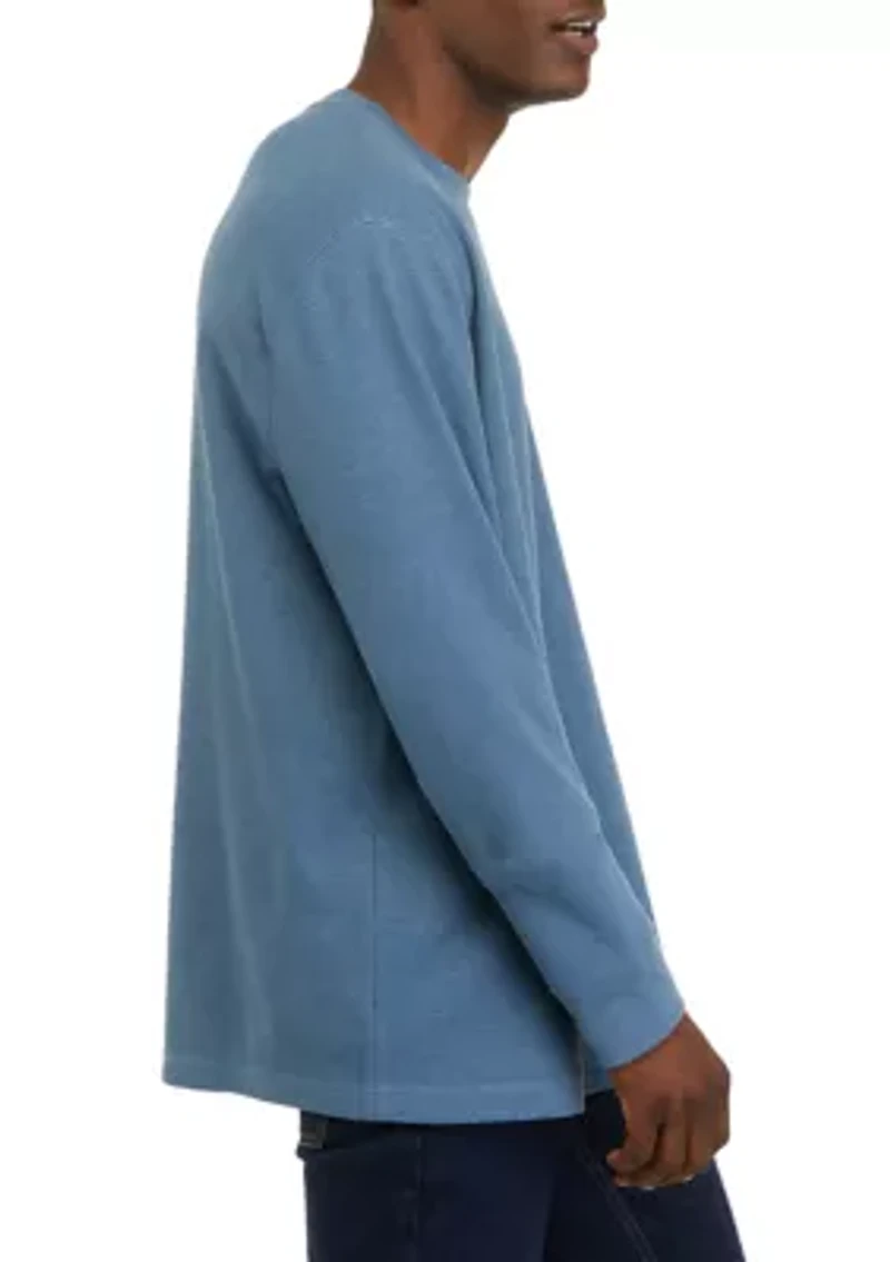 Long Sleeve Thermal Crew T-Shirt