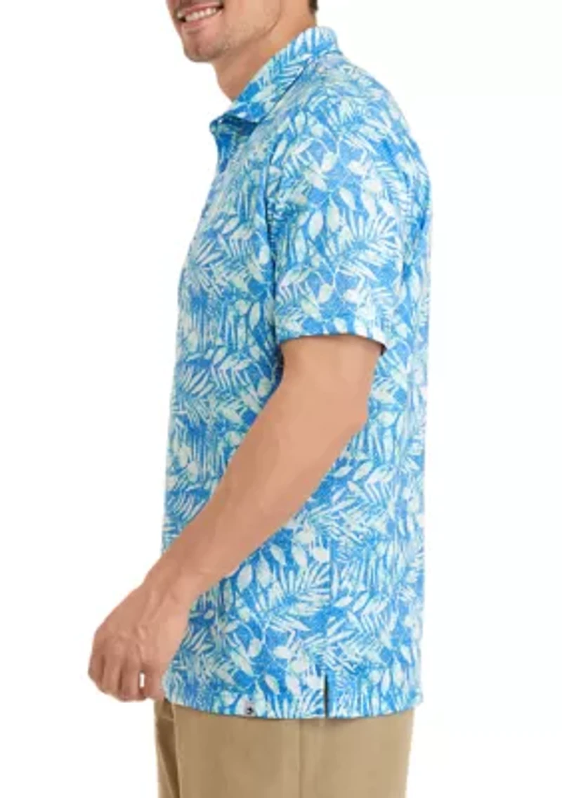 Short Sleeve Printed Fishing Shirt