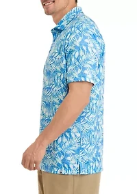 Short Sleeve Printed Fishing Shirt