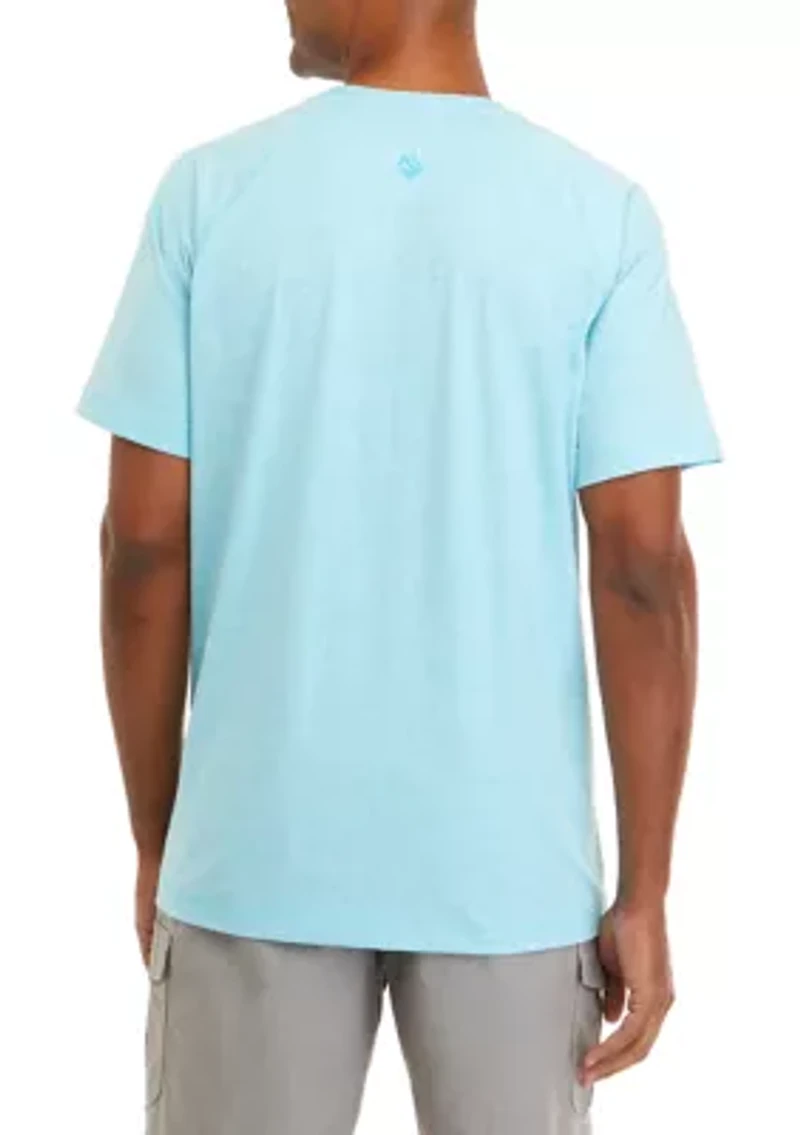 Short Sleeve Jaspe Raglan Shirt