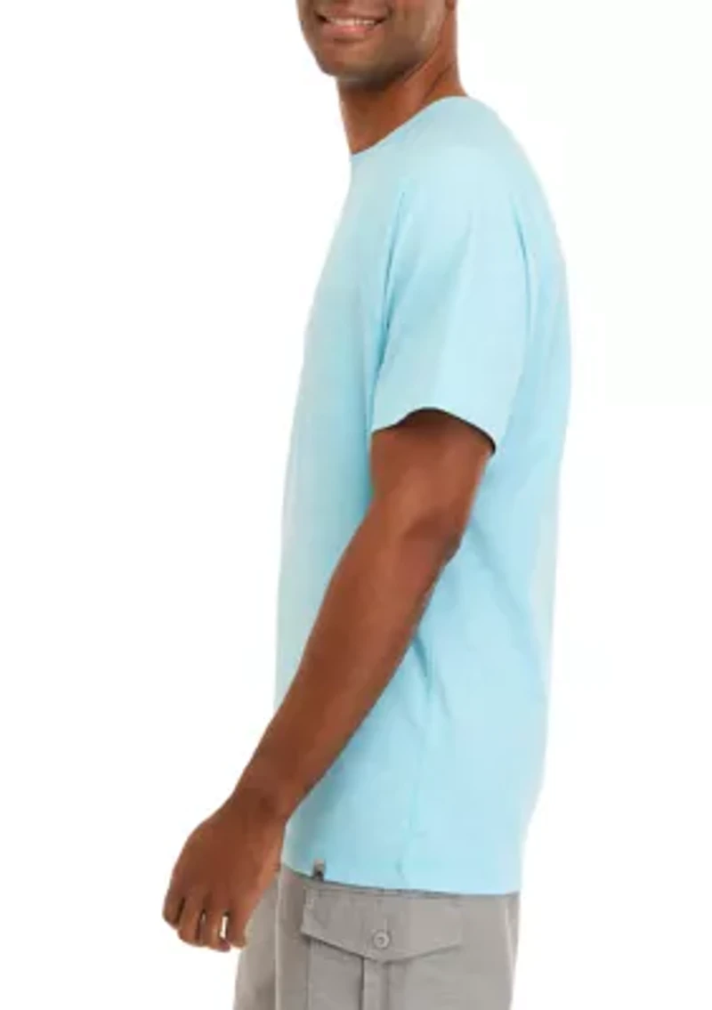 Short Sleeve Jaspe Raglan Shirt