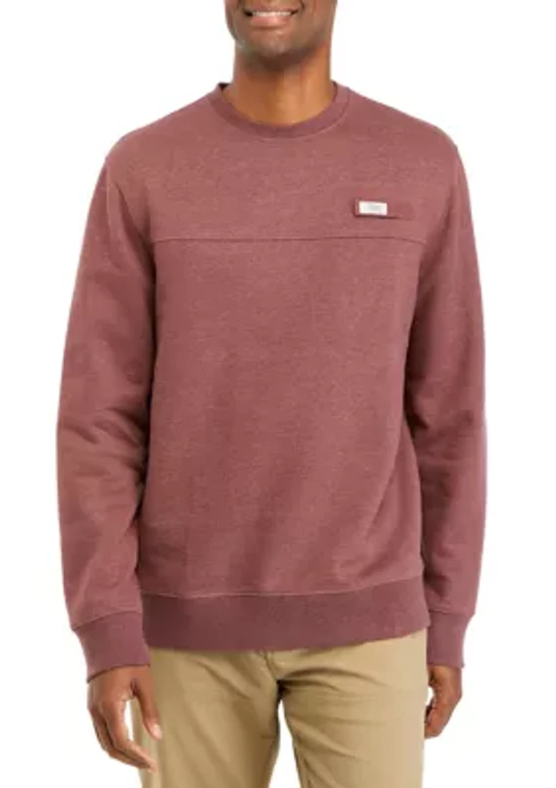 Fleece Crew Neck Sweatshirt