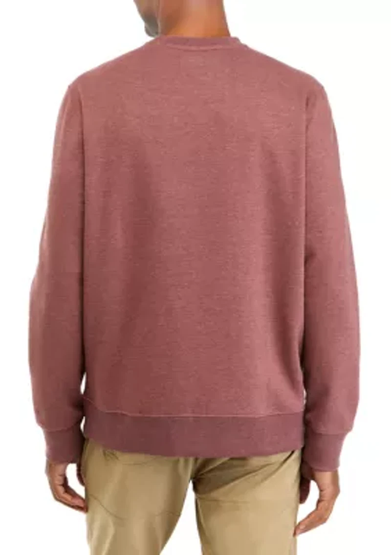 Fleece Crew Neck Sweatshirt