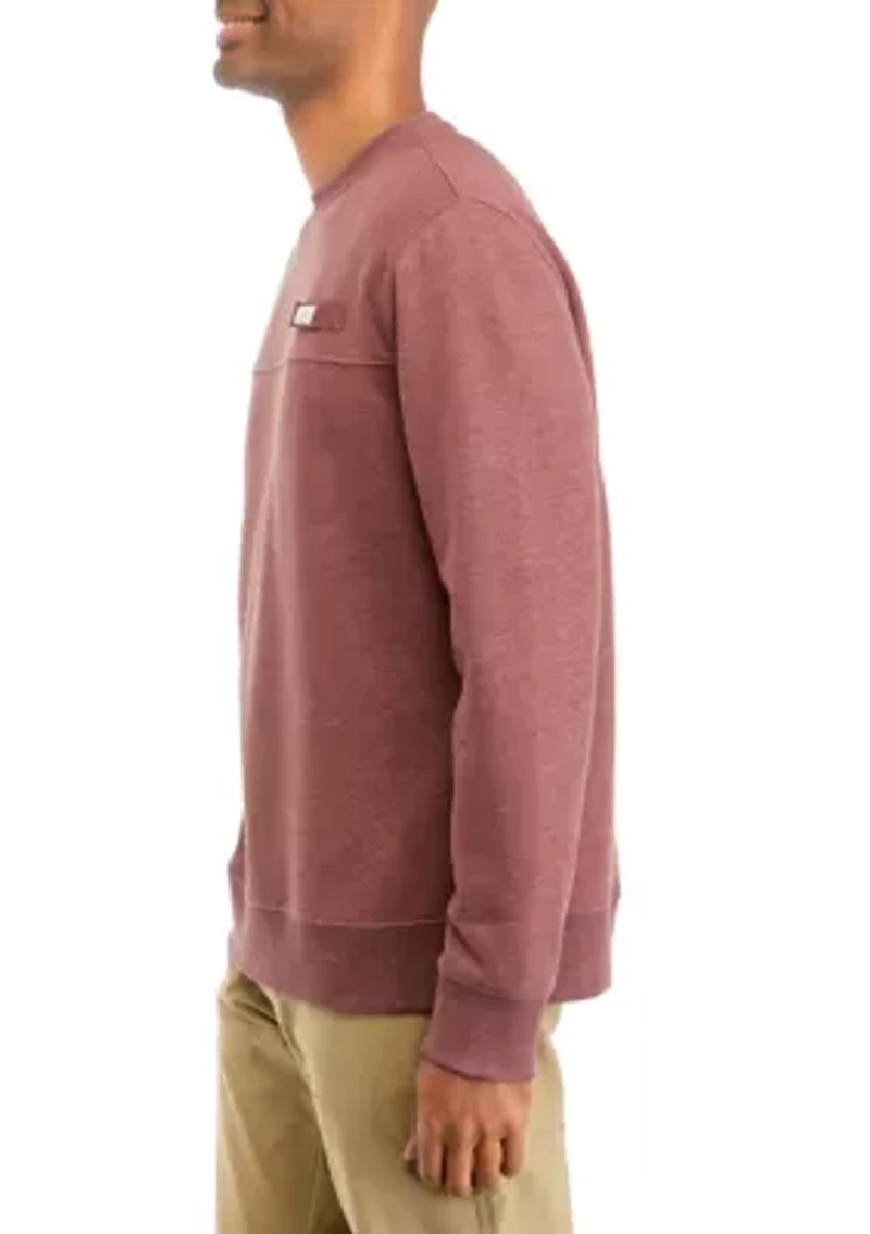 Fleece Crew Neck Sweatshirt