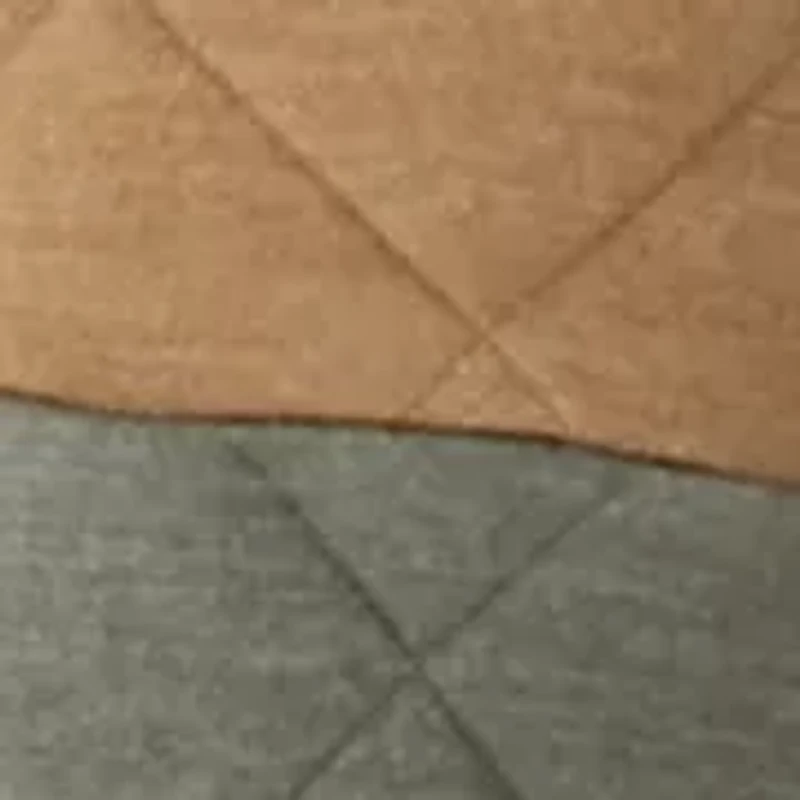 Color Blocked Quilted Quarter Snap Pullover