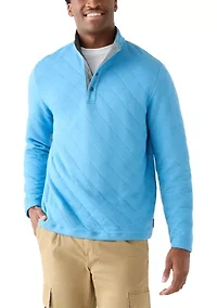 Men's Quilted 1/4 Snap