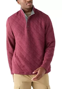 Men's Quilted 1/4 Snap