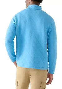 Men's Quilted 1/4 Snap