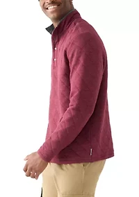 Men's Quilted 1/4 Snap
