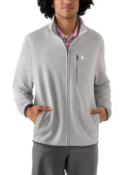 Men's Full Zip Fleece Sweater