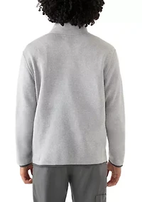 Men's Full Zip Fleece Sweater