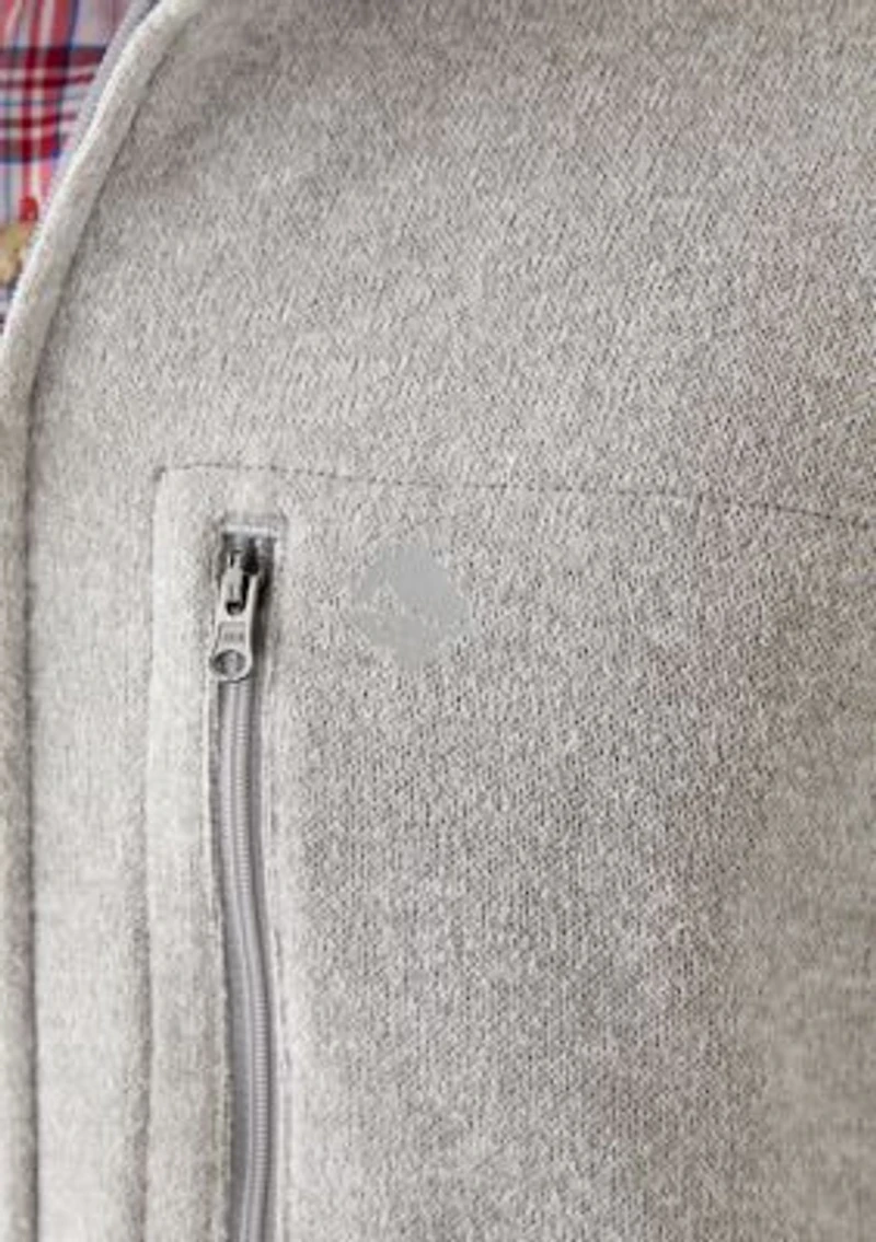 Men's Full Zip Fleece Sweater