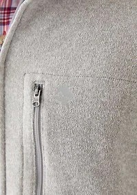 Men's Full Zip Fleece Sweater
