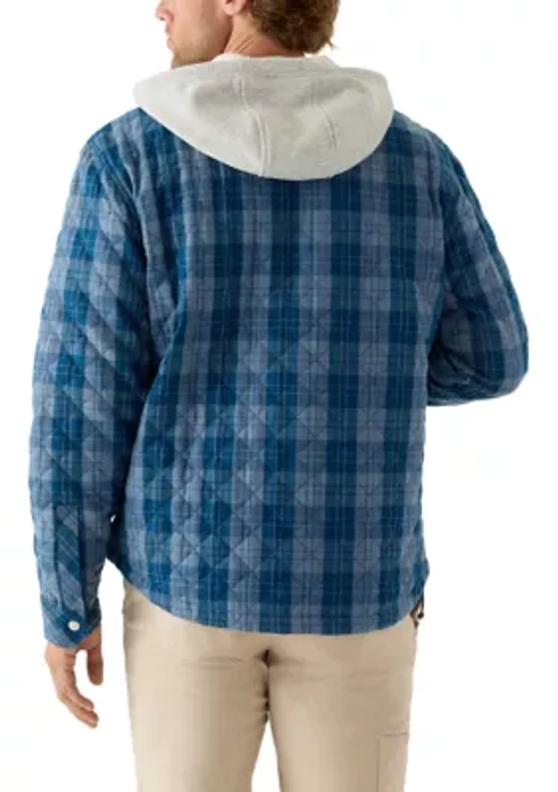 Hooded Flannel Shirt