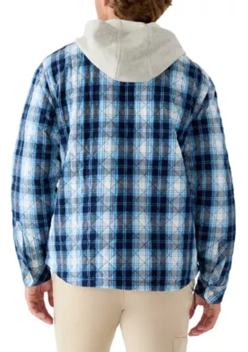 Hooded Flannel Shirt