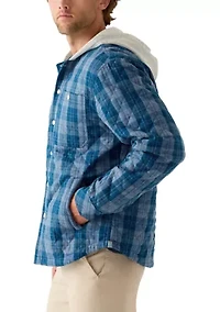 Hooded Flannel Shirt