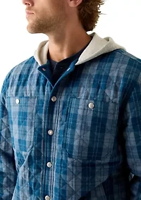 Hooded Flannel Shirt