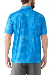 Men's Geometric Print Polo SHirt